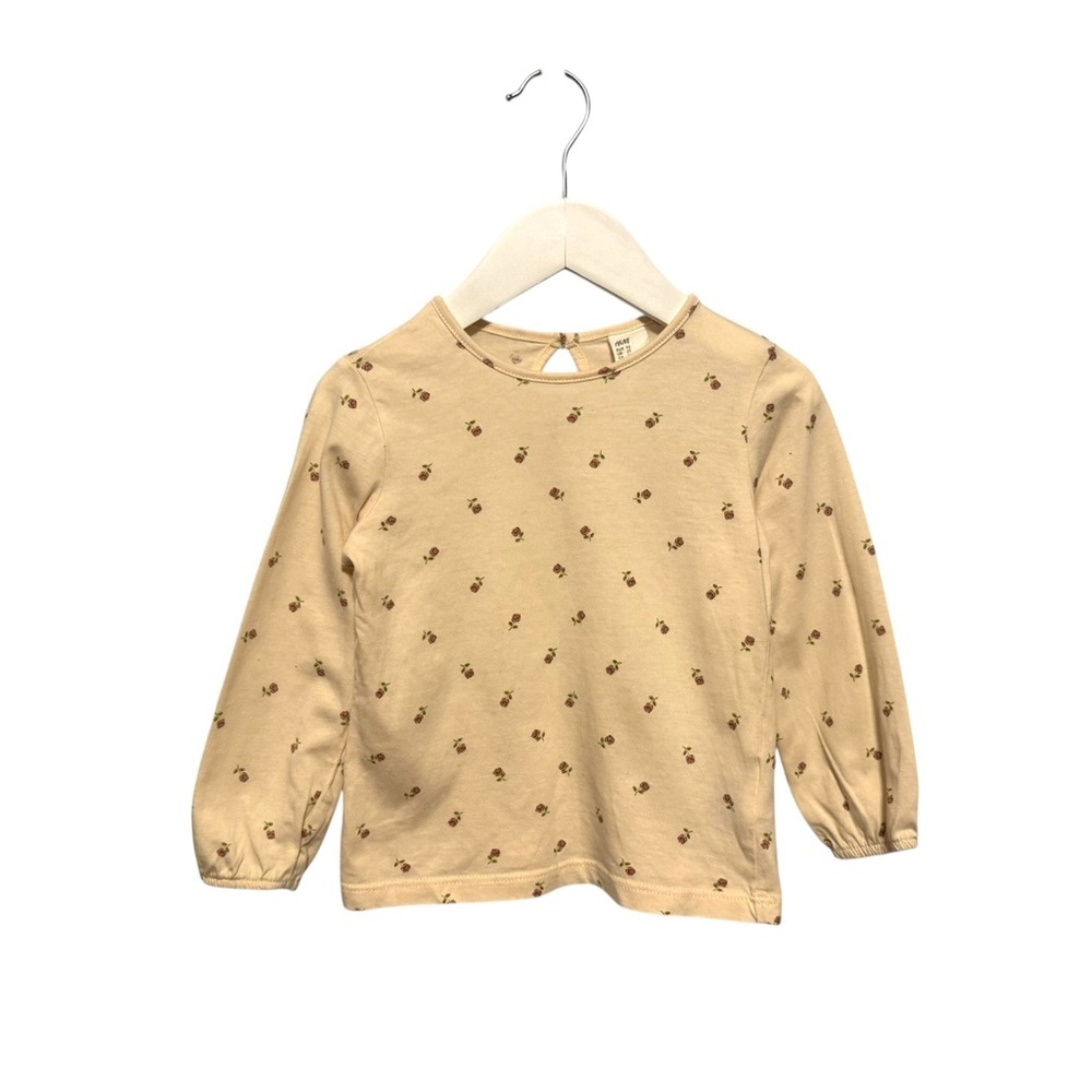 ⭐️ 5/$30 H&M Kids Floral LS Shirt size 2T
